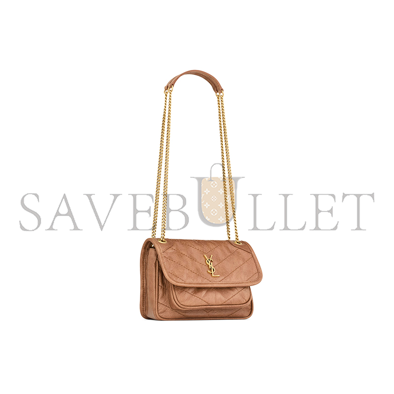 Y51 NIKI MINI IN VINTAGE LEATHER 8460871YG072522 (18*12.5*5cm)